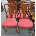 Lot withdrawn: SET OF 6 MAHOGANY CHAIRS WITH SHAPED SUPPORTS BY WILLIAM MACLEAN
