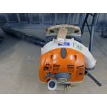 STIHL BLOWER BR430 - YEAR 2015 56CC BACK PACK LEAF BLOWER Condition Report: Starts