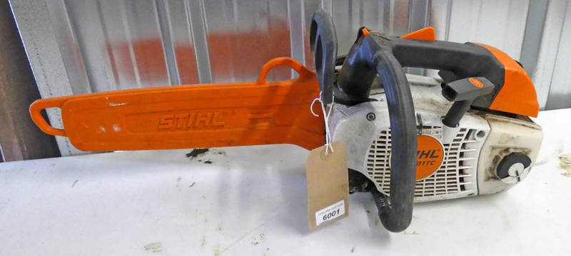 STIHL 14" MS201T CHAINSAW - YEAR 2016 14" TOP HANDLED ARBORIAL CHAINSAW