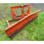 TRACTOR MOUNTED SNOW PLOUGH - YEAR 2014 2 METER FRONT MOUNTED SNOW PLOUGH