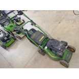 JOHN DEERE PRO 47V WITH MULCH KIT - YEAR 2017 18" CUT 2 STROKE 160CC SELF PROPELLED ROTARY MOWER