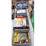 CLARKE ROTARY TOOL WITH ACCESSORIES, COUNTER SINK SETS, DIGITAL VERNIERS,