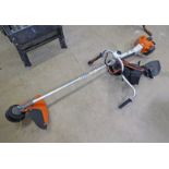 STIHL F5410 GARDEN STRIMMER WITH HARNESS Condition Report: Starts and runs.