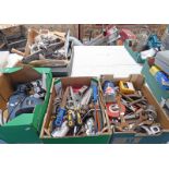 LARGE SELECTION OF HAND TOOLS, FIXTURES,