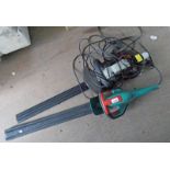 BOSCH ELECTRIC HEDGE TRIMMER & 1 OTHER