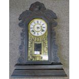 AMERICAN STYLE MANTLE CLOCK - 57.