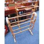 OAK TOWEL RAIL & PINE TOWEL RAIL