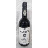 1 BOTTLE WARRES 1977 VINTAGE PORT