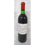 1 BOTTLE CHATEAU CISSAC - VINTAGE 1976