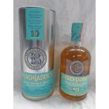 1 BOTTLE BRUICHLADDICH 10 YEAR OLD SINGLE MALT WHISKY - 70CL,