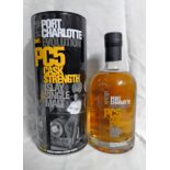 1 BOTTLE PORT CHARLOTTE PC5 CASK STRENGTH 5 YEAR OLD SINGLE MALT WHISKY, DISTILLED 2001 - 700ML, 63.