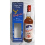 1 BOTTLE GLENFARCLAS 22 YEAR OLD SINGLE MALT, WHISKY, DISTILLED CHRISTMAS 1980 - 0.7L, 53.