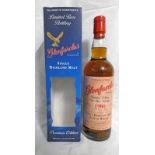 1 BOTTLE GLENFARCLAS CHRISTMAS EDITION 27 YEAR OLD SINGLE MALT WHISKY, DISTILLED 1980,