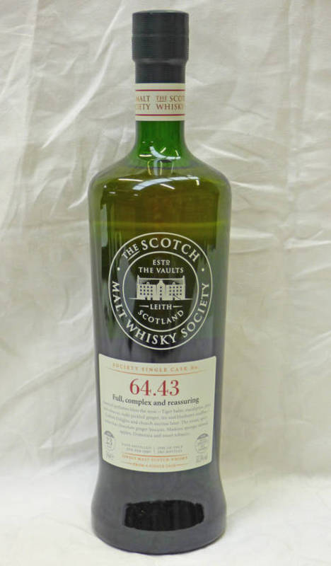 1 BOTTLE MANNOCHMORE 23 YEAR OLD SINGLE MALT WHISKY, DISTILLED 1990, MURRAY MCDAVID BOTTLING,