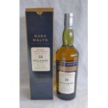 1 BOTTLE DAILUAINE 22 YEAR OLD SINGLE MALT WHISKY, DISTILLED 1973,