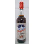 1 BOTTLE GLENFARCLAS 21 YEAR OLD SINGLE MALT WHISKY, DISTILLED CHRISTMAS 1980 - 0.7L, 53.