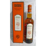 1 BOTTLE MORTLACH 13 YEAR OLD SINGLE MALT WHISKY, DISTILLED 1990, MURRAY MCDAVID BOTTLING - 70CL,