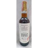 1 BOTTLE MORTLACH 13 YEAR OLD SINGLE MALT WHISKY, DISTILLED 1990 - 70CL,