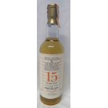 1 BOTTLE PORT ELLEN 15 YEAR OLD SINGLE MALT WHISKY, DISTILLED 1980,