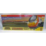 HORNBY R1134 00 GAUGE VIRGIN TRAINS PENDOLINO DCC READY ELECTRIC TRAIN SET.