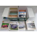 SELECTION OF CLASSIC CAR REFERENCE CARDS