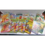 SELECTION OF RUPERT THE BEAR ANNUALS