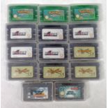 SELECTION OF NINTENDO GAMEBOY ADVANCED CARTRIDGE INCLUDING FIRE EMBLEM,