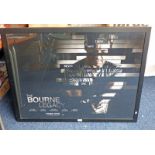 FRAMED THE BOURNE LEGACY MOVIE POSTER 75 X 100 CMS