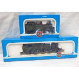 TWO AIRFIX 00 GAUGE LOCOMOTIVES INCLUDING PRAIRIE 2-6-2 (GWR GREEN LIVERY) TOGETHER WITH 0-4-2