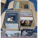 SELECTION OF VINYL MUSIC ALBUMS INCLUDING ARTISTS SUCH AS LOUIS ARMSTRONG, HERB ALPERT,