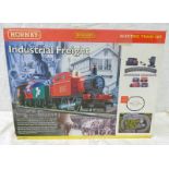 HORNBY R1015 00 GAUGE INDUSTRIAL FREIGHT ELECTRIC TRAIN SET.