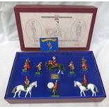 BRITAINS 5290 - THE ROYAL SCOTS DRAGOON GUARDS. LIMITED EDITION SET.