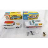 2 CORGI TOYS INCLUDING 486 - KENNEL SERVICE WAGON TOGETHER WITH 475 - CITROEN SAFARI OLYMPIC WINTER