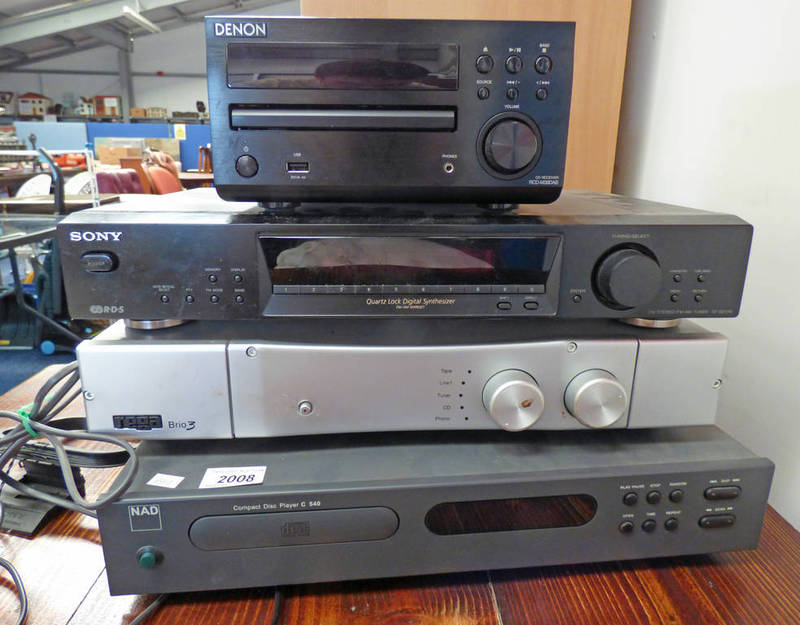 NAD 540 CD PLAYER AND OTHERS