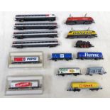 SELECTION OF MARKLIN Z GAUGE LOCOMOTIVES & ROLLING STOCK