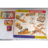 MECCANO MOUNTAIN ENGINEERS SET WITH 6 RATION GEARBOX AND GEAR SET.