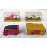 DINKY TOYS 187 - DE TOMASO - MANGUSTA TOGETHER WITH FORD G.T.