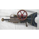 SCHOENNER VERTICAL STEAM ENGINE WITH SIGHT GLASS, REGULATOR,