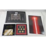 STAR WARS LIMITED EDITION MASTER WORKS LITHOGRAPHIC PRINT COLLECTION TOGETHER WITH SAGA ETCHED