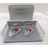 MINICHAMPS 1:43 SCALE PORSCHE RS 60 SPYDER LIMITED EDITION SET