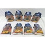 8 STAR WARS FIGURES FROM THE REVENGE OF THE SITH RANGE INCLUDING DARTH VADER, TARKIN,