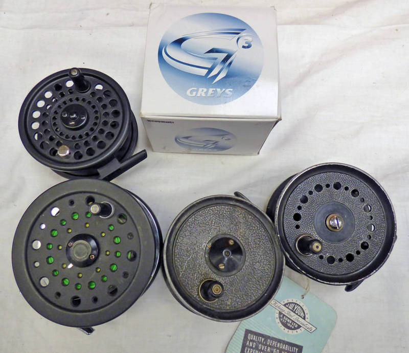 GREYS G - SERIES REEL WITH BOX J.W.