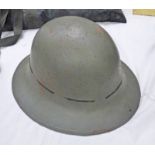 WW2 BRITISH CIVIL DEFENCE HELMET,