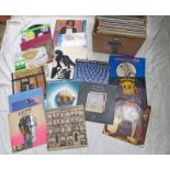 SELECTION OF RECORDS TO INCLUDE ELTON JOHN, LED ZEPPELIN, CARPENTERS, MOTOR HEAD,