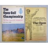 ST ANDREWS 1970 OPEN GOLF CHAMPIONSHIP OFFICIAL PROGRAMME