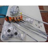 SELECTION OF GOLF CLUBS TO INCLUDE MACGREGOR 1 WOOD, MACGREGOR 3,