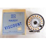 HARDY 'THE VISCOUNT 140' REEL IN ORIGINAL BOX WITH INSTRUCTIONS