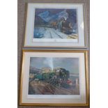 2 LIMITED EDITION PRINTS BY TERENCE CUNEO,