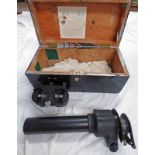 WW2 CANADIAN KODAK CO LIMITED 7 X 50 GUN SIGHTING TELESCOPE, PATT G.