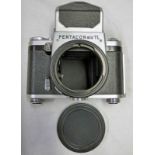 PENTACON SIX TL MEDIUM FORMAT CAMERA BODY WITH PENTA PRISM Condition Report: Sold